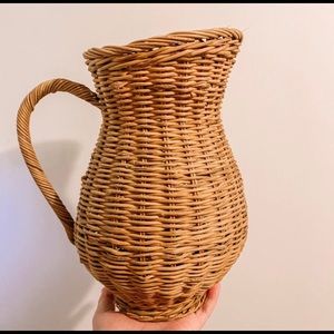 WICKER VASE